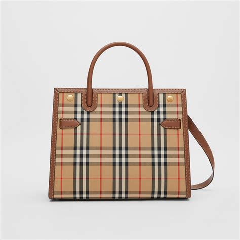 nova 格紋 burberry 包|BURBERRY 皮革边饰格纹棉质帆布手提包 .